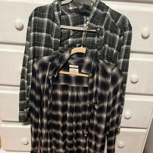 American Eagle flannel bundle